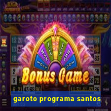 garoto programa santos